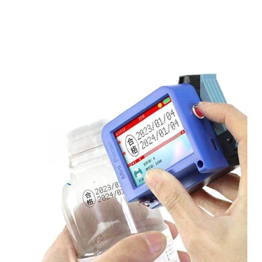 핸드 마킹기 미니 날짜 잉크 소비기한 잉크젯 생산일 제조일자 날인 각인 - 상품 이미지