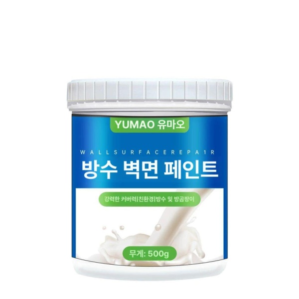 강력 방수 벽면 수리 퍼티 내구성 속건 보수 재료 보수재 페인트 1.5kg 페인트 다이아몬드 화이트 - 상품 이미지