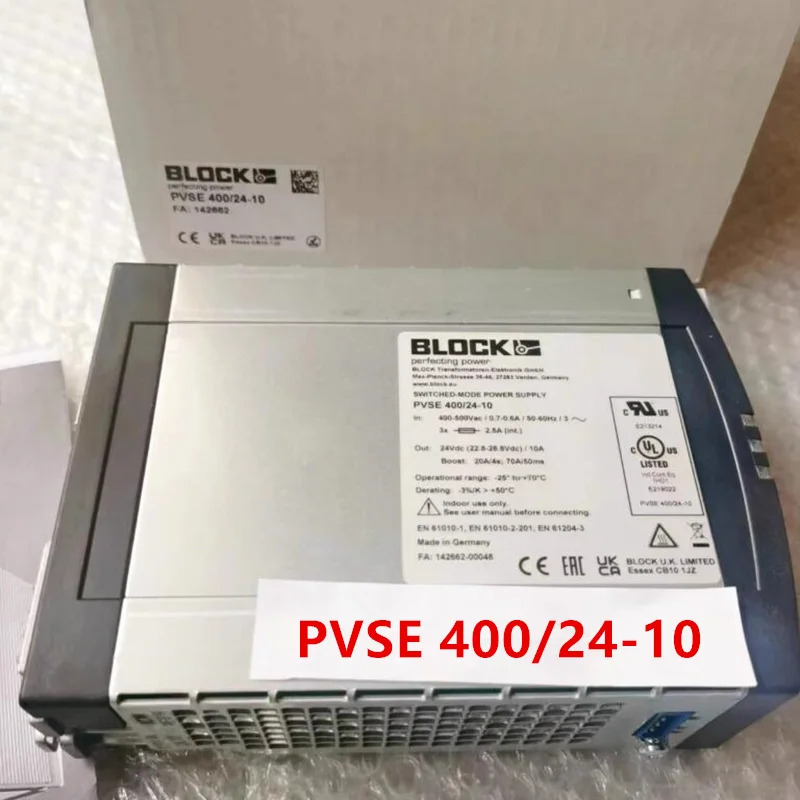 블록 24V 전원 모듈전원공급장치 PVSE 400/24-10 400 24-10 신