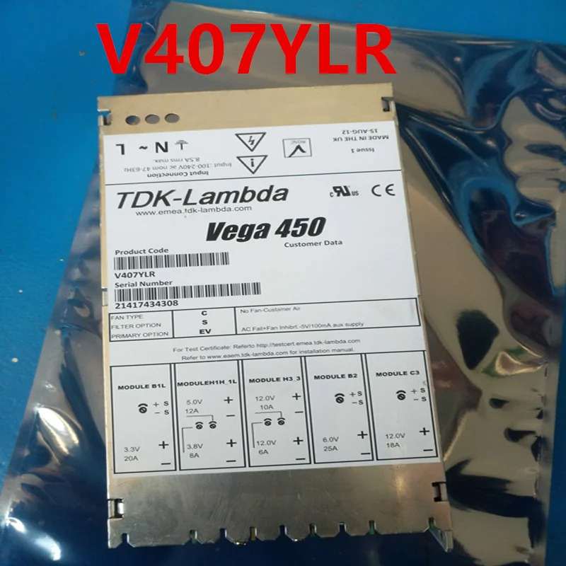 TDK-LAMBDA VEGA 650 650W V60532M V407YLR리퍼 전원공급장치