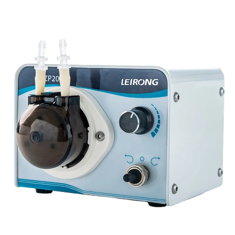 LEIRONG ZP200 DC 24V 정량 펌프 속도조절 화학물질 미니 실험실 연동