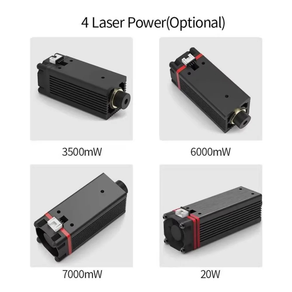 블루 라이트 레이저 헤드 마스터 시리즈 DIY Carvin 20W 450nm