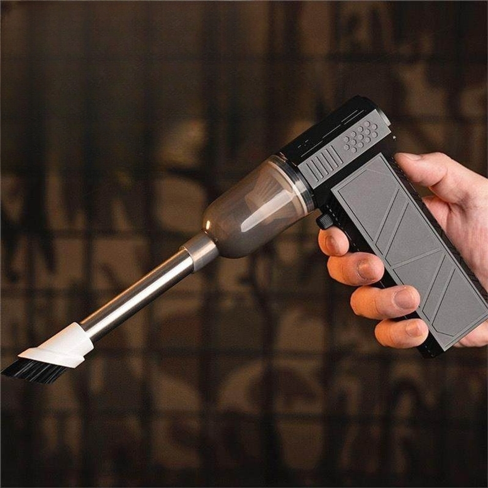 초강력 미니 에어건 무선충전 고속터보팬 드라이 차량 가정용 X6 6000mAh (기본) - 상세 이미지 3