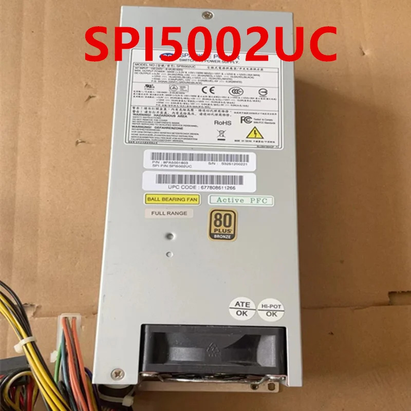 SPI 2U 500W SPI5002UC새 원본 전원공급장치