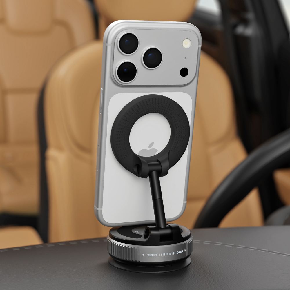 플리커폭스 차량용 맥세이프 거치대 진공흡착 흡착식 거치대 옥토락 (OCTOLOCK)