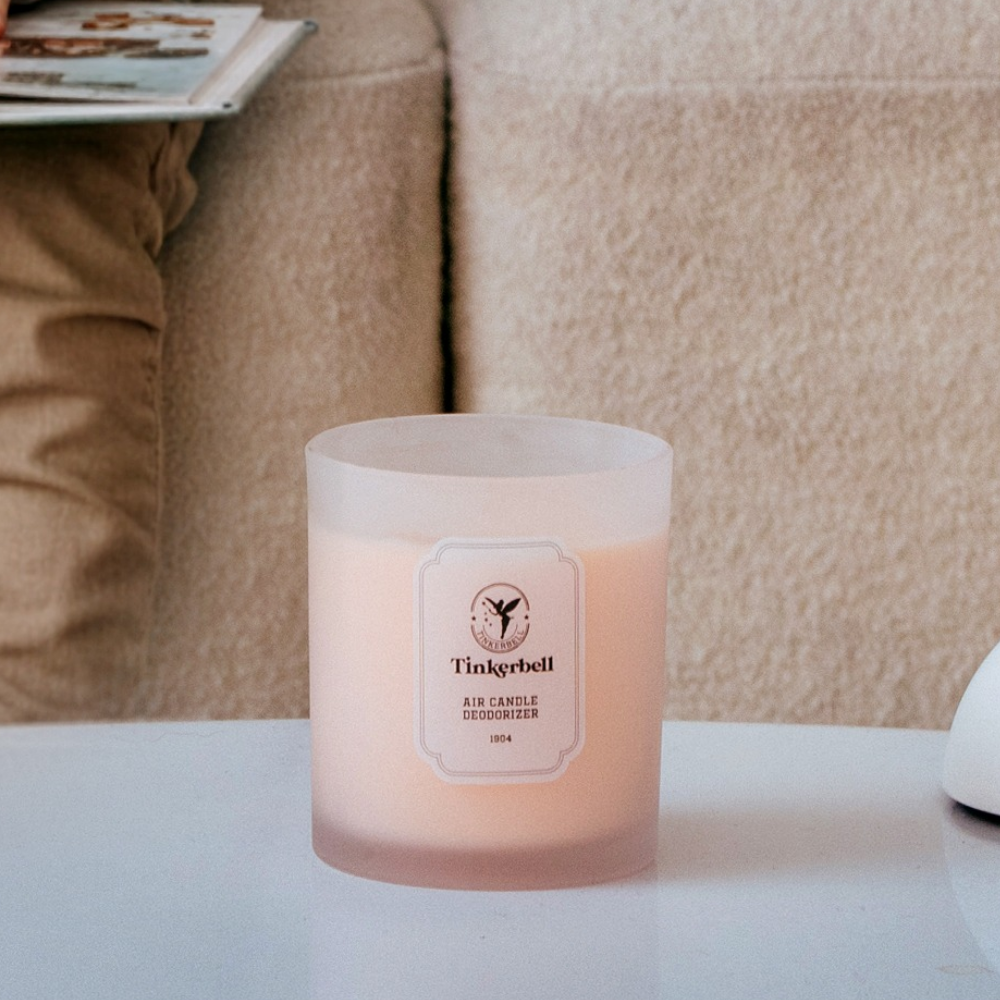 [팅커벨] 에어캔들 퍼퓸 고체 탈취제 홀애비 냉장고 하수구 냄새제거 선셋 그레이프프루트, 230g, 1개 제품 이미지