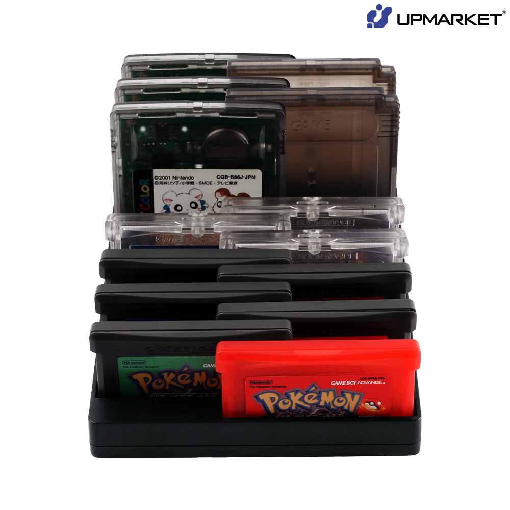 닌텐도 게임보이 GBA GB GBC 게임 칩 케이스 팩 보관 14개입 스탠드 - 상세 이미지 2