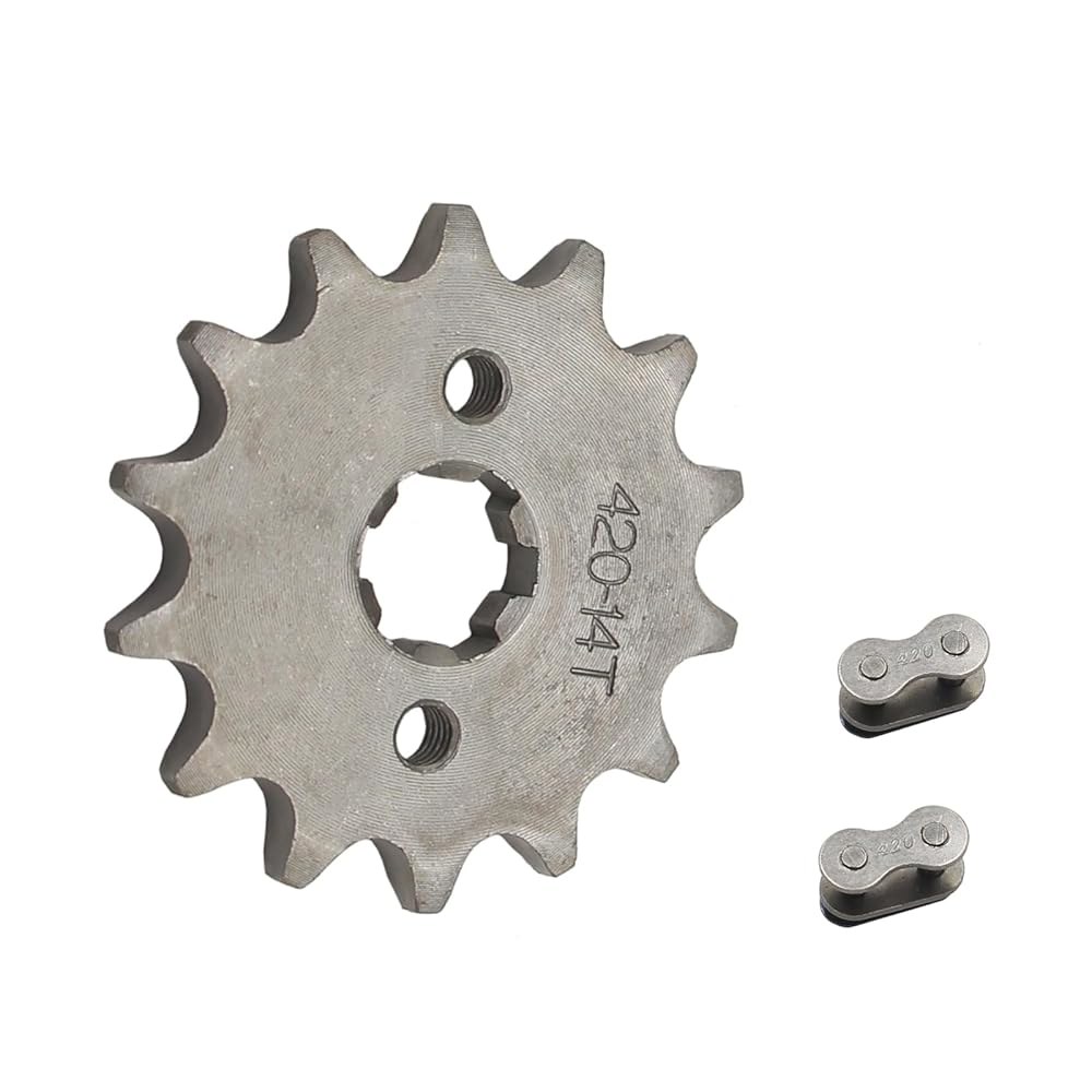 420 리판 론신 ATV 포트 더트 바이크 70cc 110cc 125cc 140cc용 14T 17mm 프론트 스프로켓 12T - 상품 이미지
