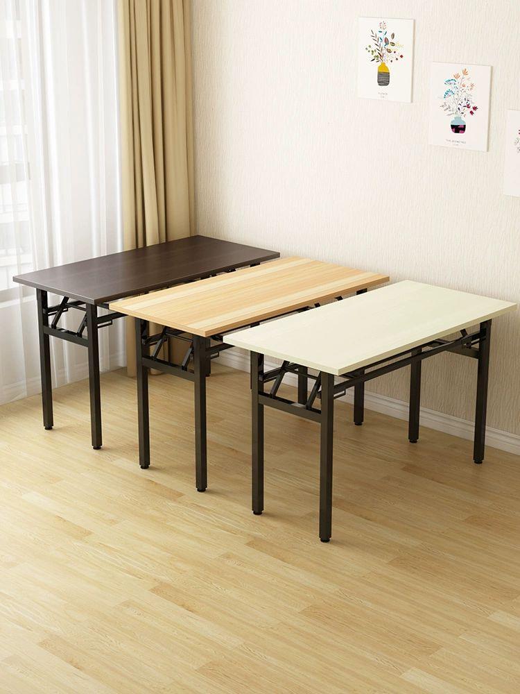 80 책상겸테이블 노트북 재택근무 컴퓨터 접이식 좁은방 120x폭 60x높이 75cm 단층 - 상세 이미지 4