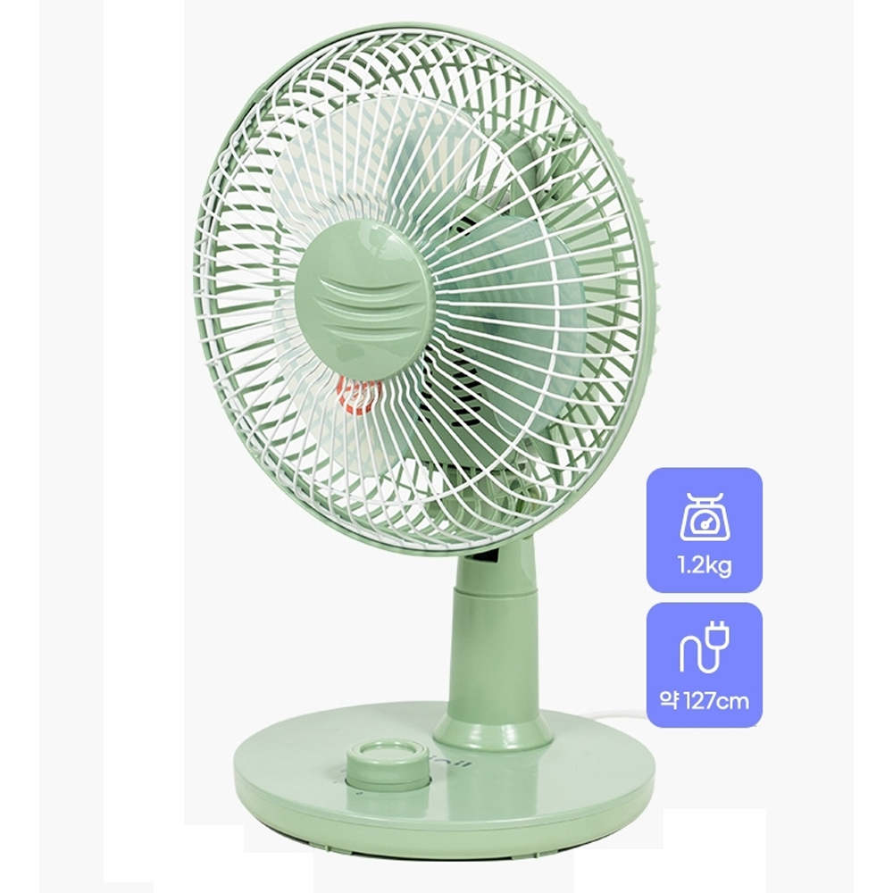 신일 탁상용 유선선풍기 테이블 인테리어용 데스크팬 주방 화장대 사무실 공부방 침실 선풍기 - 상세 이미지 2