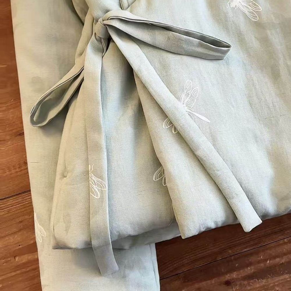 누빔저고리 마고자 생활 개량 저고리 절복 한복상의 전통의상 생활한복 공연의상 녹색, S - 상세 이미지 2