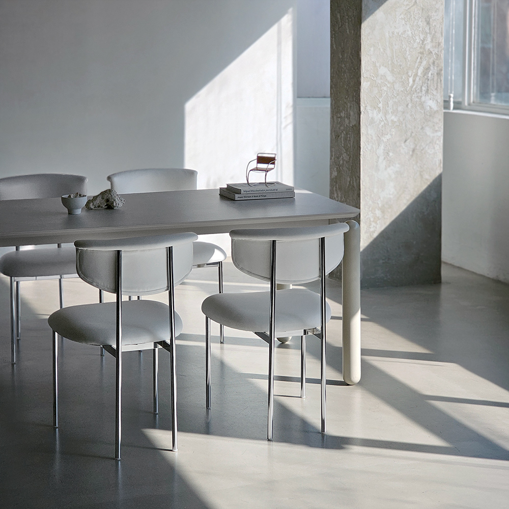 로포텐 취리히 식탁의자 편한 인테리어 가죽 테이블 의자 카페 디자인