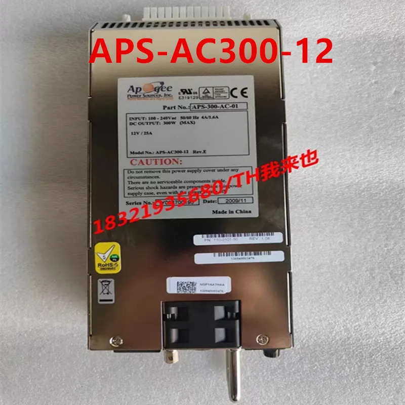 APOGEE 12V25A 300W 전원공급장치 APS-AC300-12 APS-300-AC-01 110-0101-50 거새