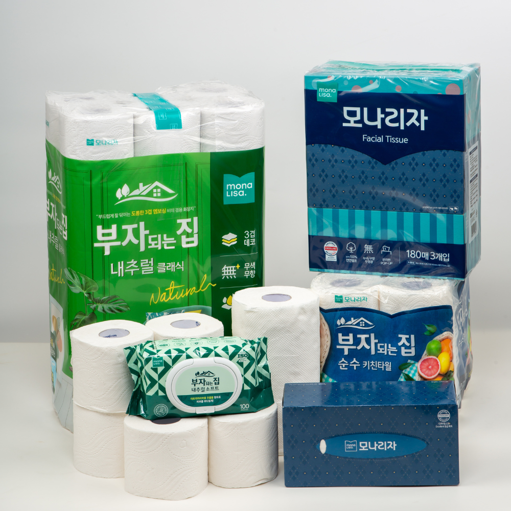 나혼자산다 나는솔로 원룸 기숙사 알뜰소비 6롤 화장지세트 - 상품 이미지