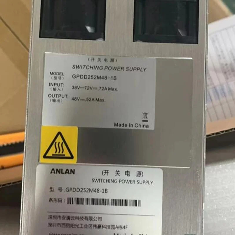 GPDD252M48-1B48V52A 252W새 원본 전원공급장치