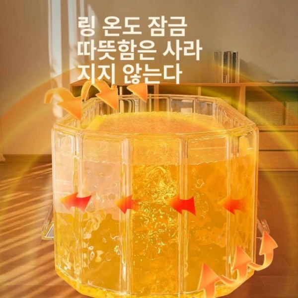 프리미엄 이동식 대형 욕조 가정용욕조 유광 B A 접이식욕조 목욕통 유광 A A - 상세 이미지 4