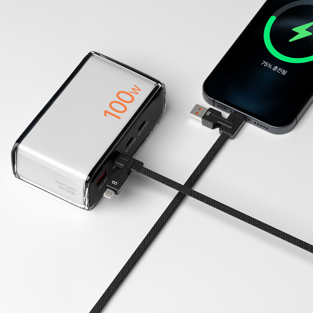 오아 몬스터M C타입 케이블 CtoC 고속 충전 USB ATOC 라이트닝 아이폰 삼성 선 이미지 8