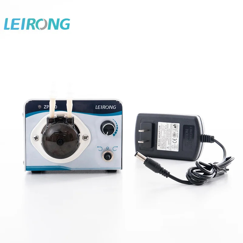 LEIRONG ZP200 DC 24V 정량 펌프 속도조절 화학물질 미니 실험실 연동