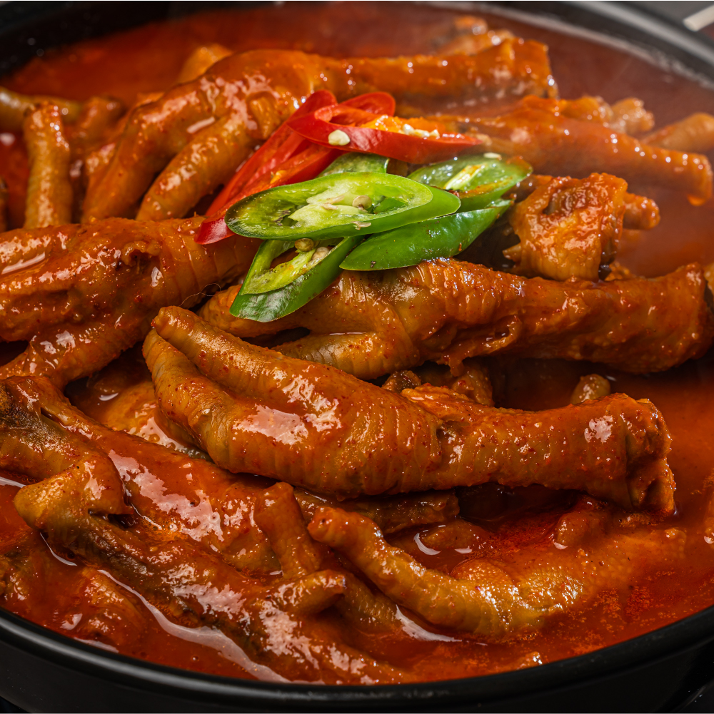 야식플렉스 매운 국물닭발 무뼈닭발 튤립닭발 캠핑음식 밀키트 술안주 1.2kg 이미지 8