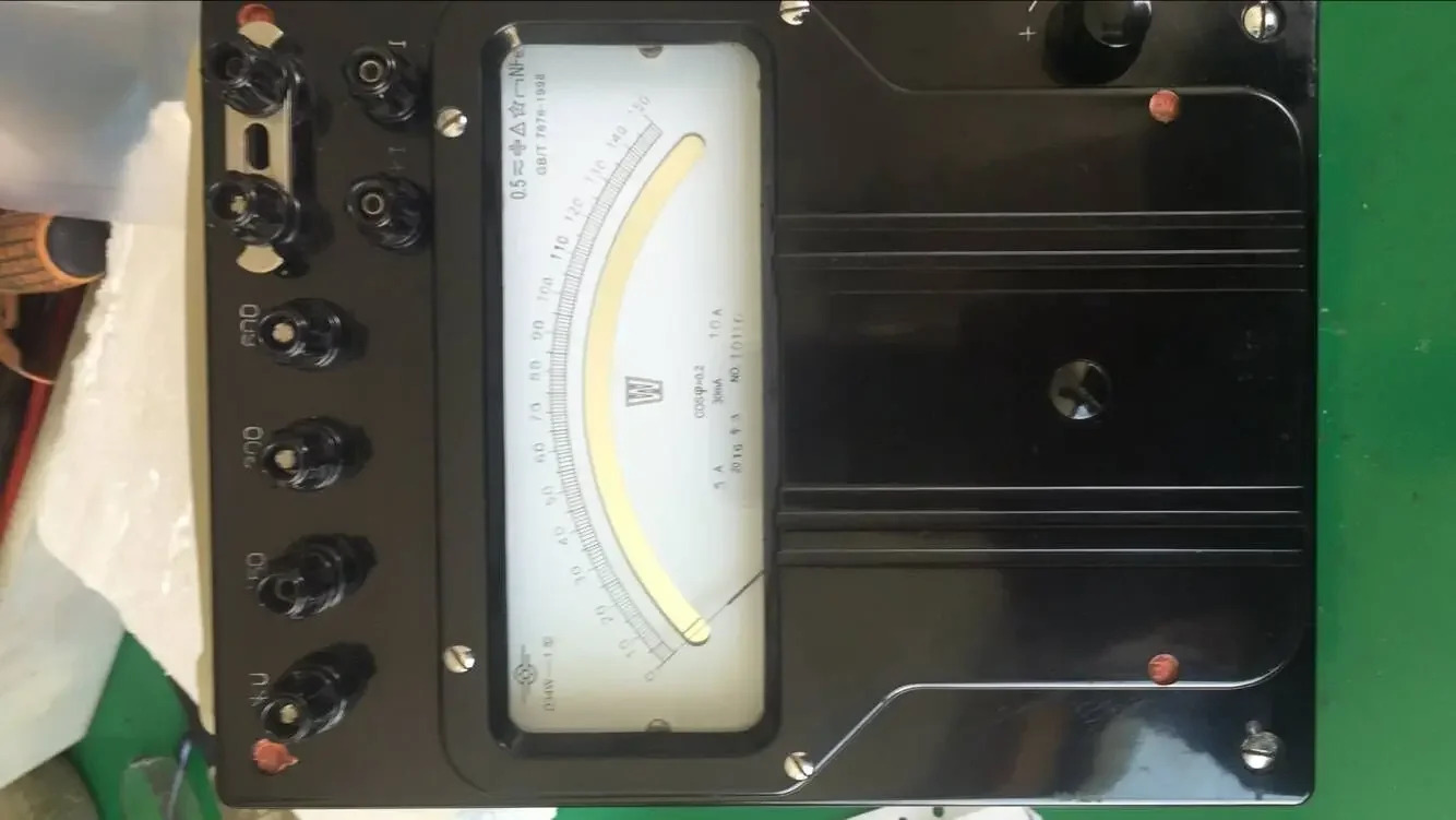 D26-W 단상 와트미터 전력계 10-20A/150-300-600V 0.5레벨 표준 전기계