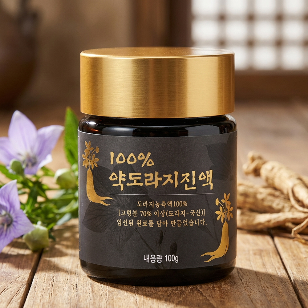 100% 초고농축 약도라지 진액 엑기스 농축액 도라지차 국내산 100g, 1개 - 상세 이미지 3
