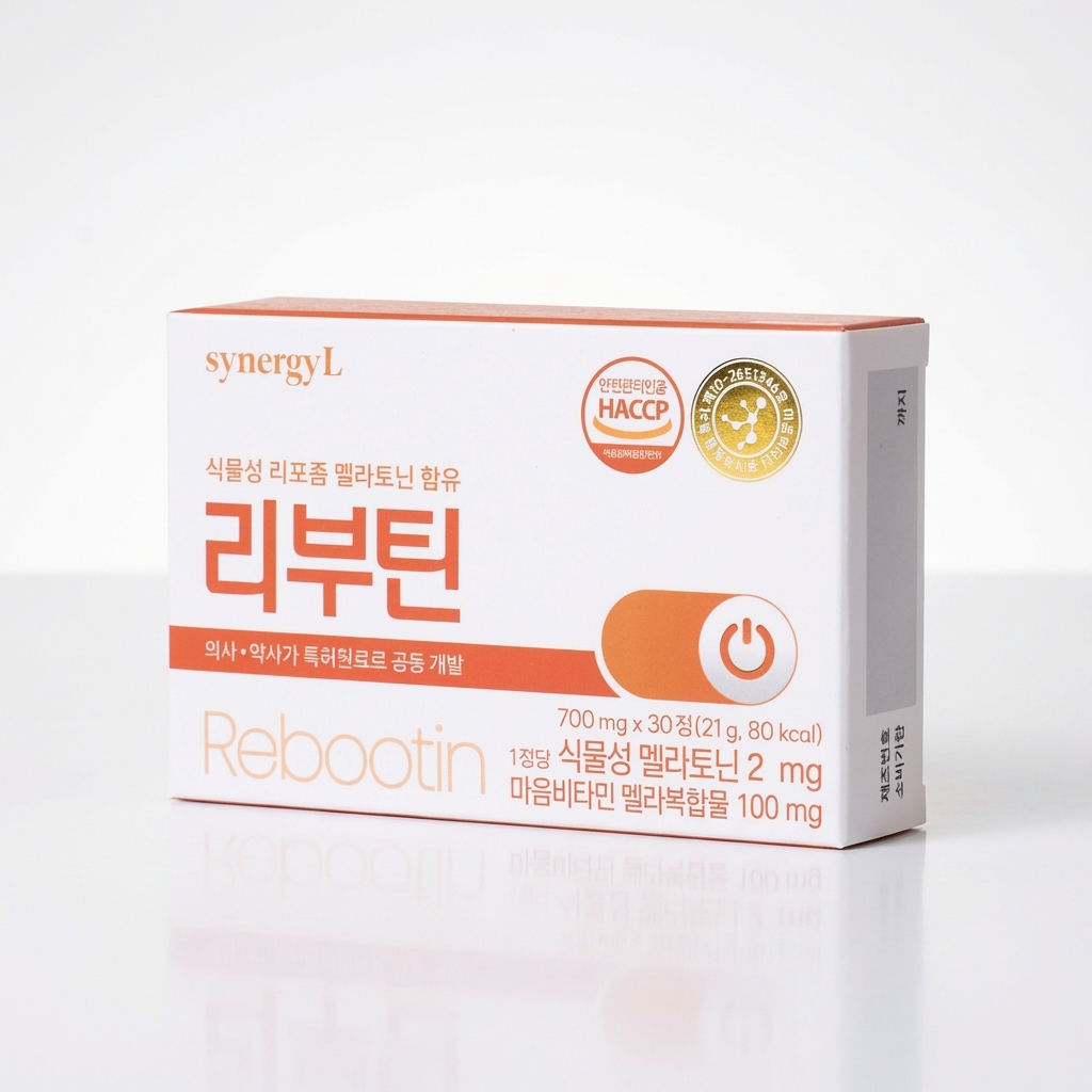리부틴 리포좀 식물성 멜라토닌 트립토판 세로토닌 30정, 1개 이미지 7