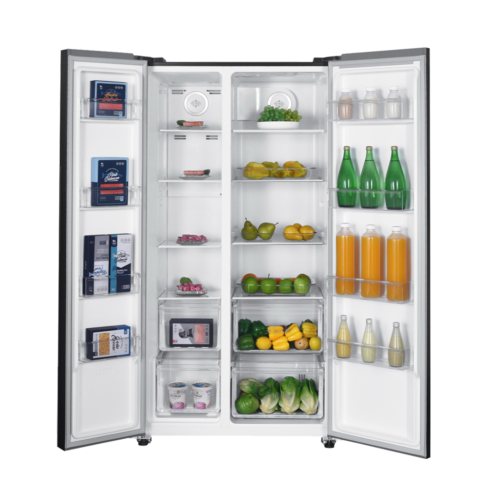 위니아 클라쎄 521L 대용량 RKE952SIS5MEV(AK) 양문형 2도어 냉장고 실버 저소음 설치포함