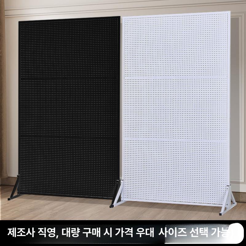 가벽 파티션 가림막 사이즈 커스텀 이동식 원룸 철제 원목 접이식 간살 우드 현관 칸막이 - 상세 이미지 5