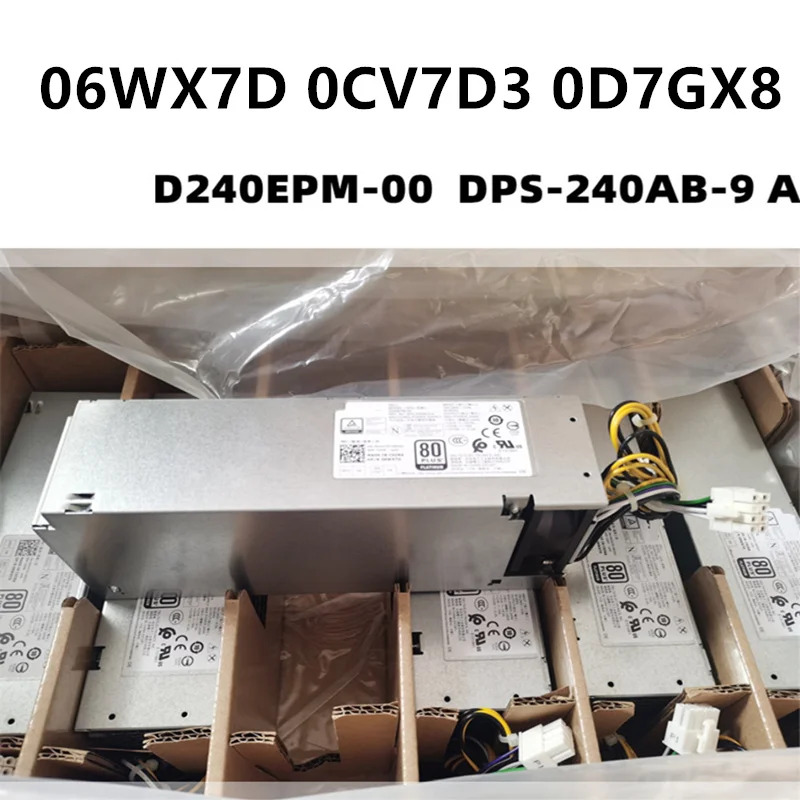 Dell 5040 7040 3650 3040 3046 8Pin 240W D240EPM-00 06WX7D 0CV7D3 0D7GX8 0H62JR 새 원본 전원공급장치