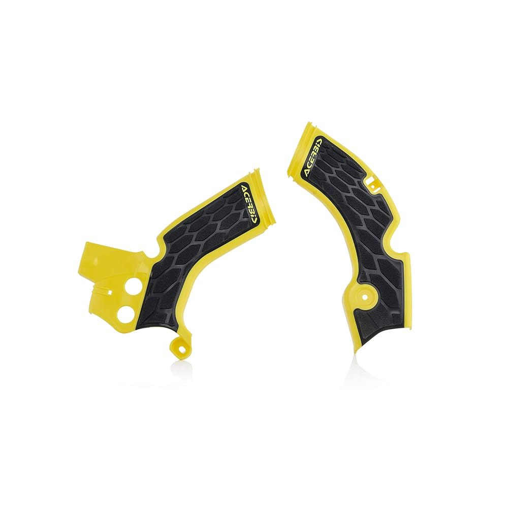 Acerbis X-Grip 프레임 가드 옐로우/블랙, 스즈키 RMZ250 2015-2018 - 2688751017 호환 - 상품 이미지