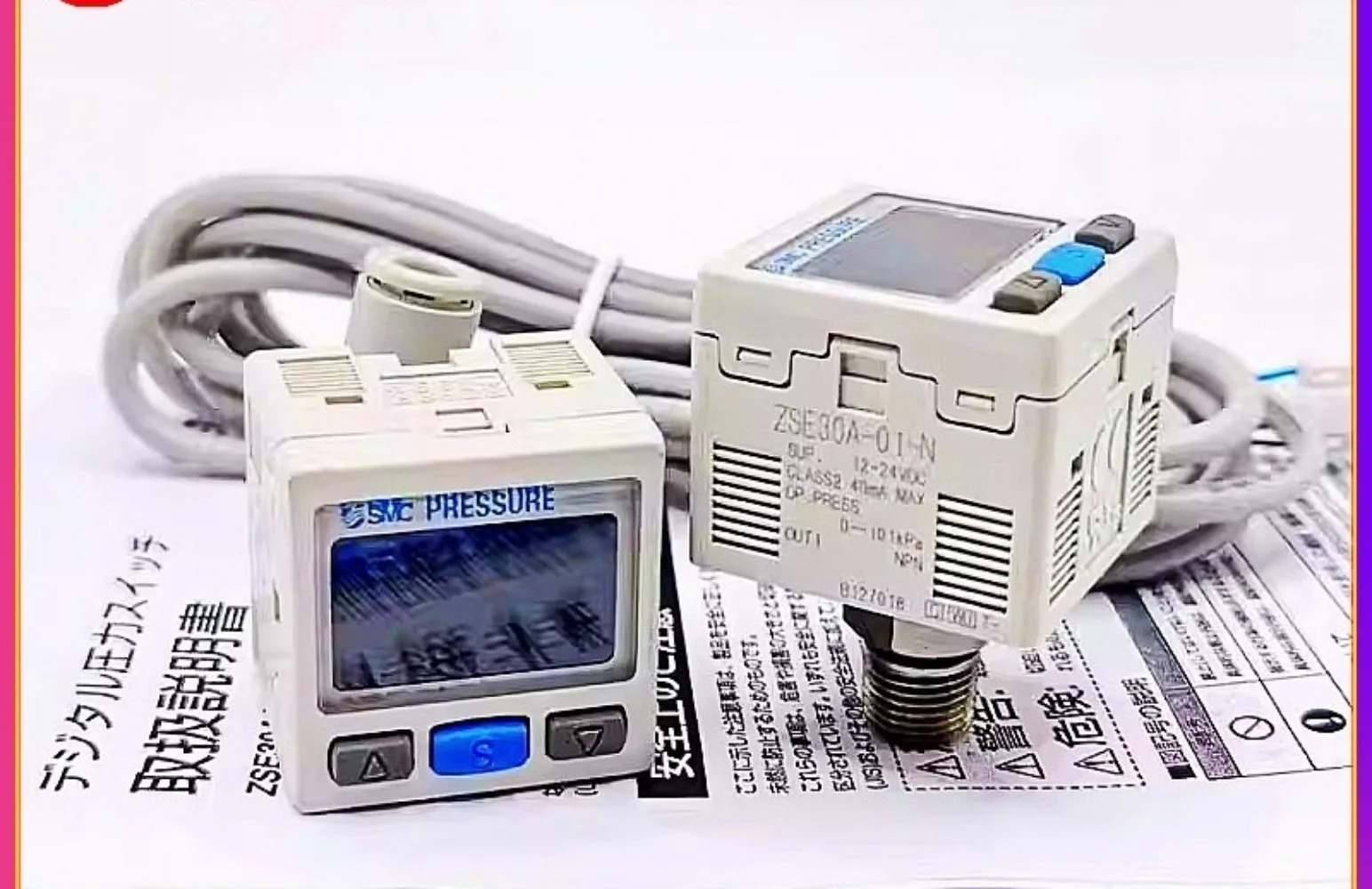 SMC 디지털 압력 스위치 ISE30AF-C4H-C6H-N-P-A-ML ZSE30A-C4L-C6L-N-M-L