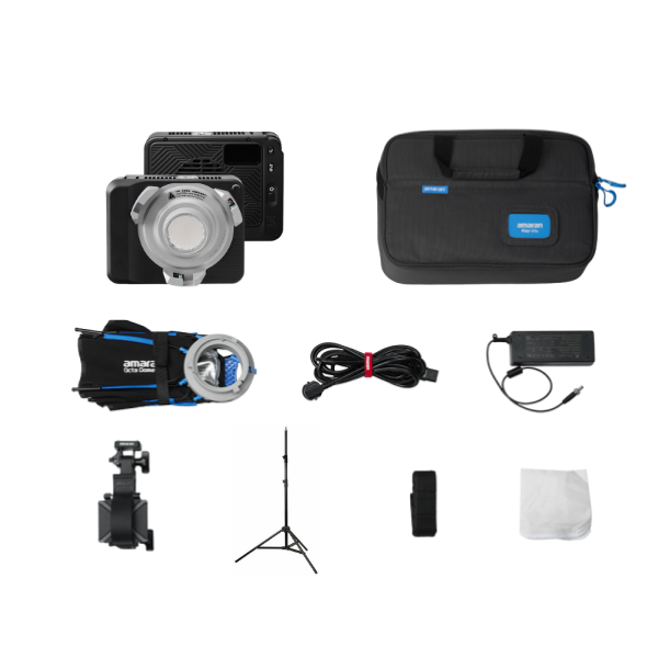 아마란 AMARAN Ray 60C 2Kit 1인스튜디오 스트리머 구성 조명 스탠드포함 - 상세 이미지 2