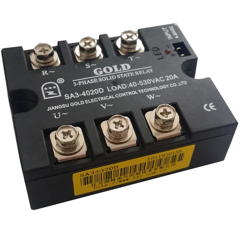 Gute GOLD 3상 무접점 계전기 SA34025D DC 제어 AC SA3-4025D SA34015D