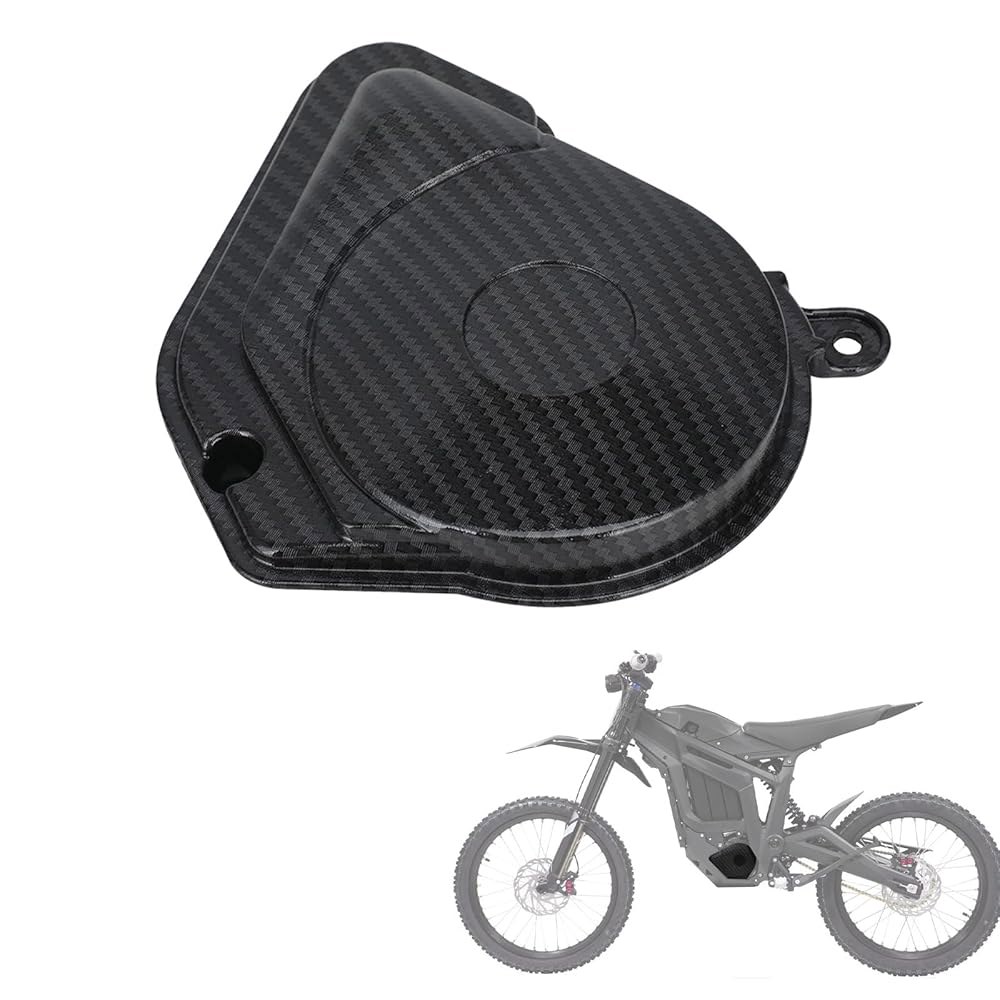 창청 전기 더트 바이크 엔진 케이스 세이버 엔진, 탈라리아 스팅 MX3 MX4 MX5용 탄소 섬유 패턴 커버 Carbon Fiber - 상품 이미지