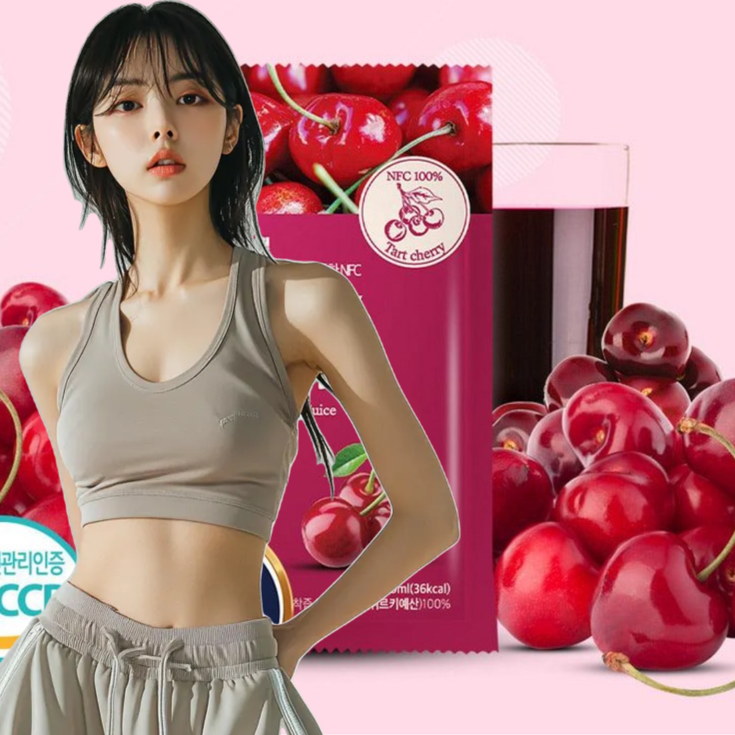 내 몸에 조은 NFC착즙 터키 몽모랑시 타트체리즙 70ml 30포 싱글오리진 착즙주스 - 상품 이미지