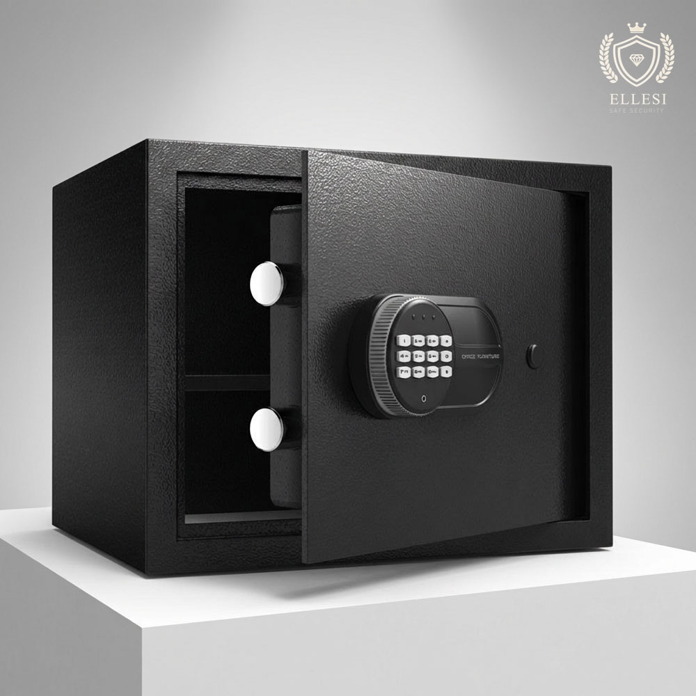 엘르시 가정용금고 소형 개인 지문인식 터치식금고 사무용 ELS시리즈30H 이미지 1