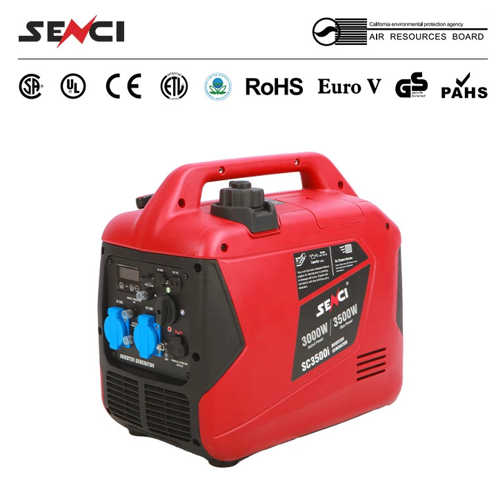 Senci Slient 인버터 발전기 oline 4.0 Kva 3000W 미니 휴대발전기 4kw
