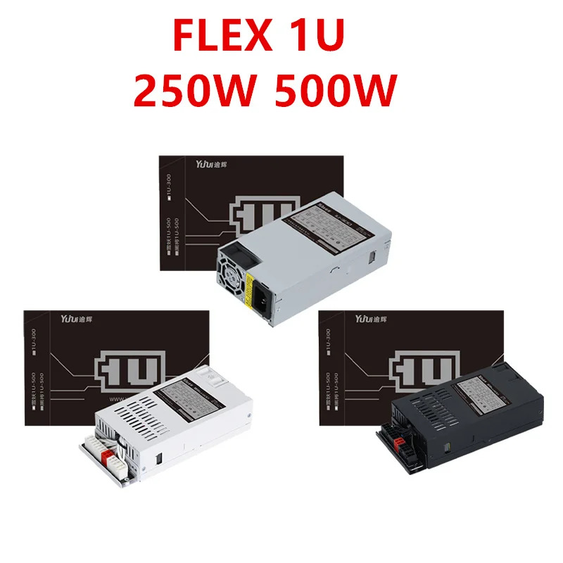 SAMA 1U-300 250W 1U-500 500W 전원공급장치 FTEX-250E FTEX-500C FTEX-500M 새 원본 Flex Small Itx 1U