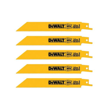 디월트 DW4808 두꺼운 금속용 컷소날 152mm 5P