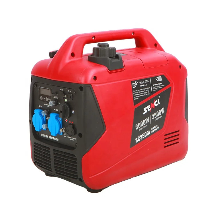 Senci Slient 인버터 발전기 oline 4.0 Kva 3000W 미니 휴대발전기 4kw