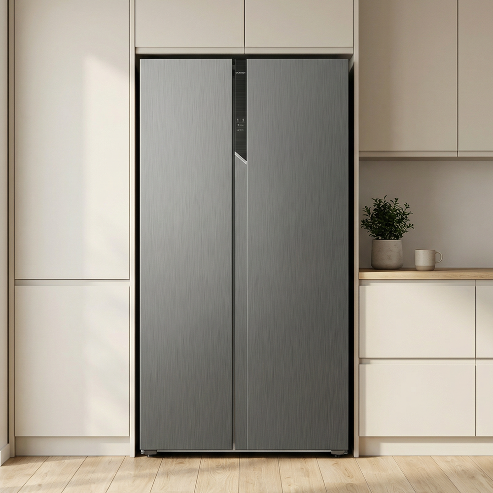 위니아 클라쎄 521L 대용량 RKE952SIS5MEV(AK) 양문형 2도어 냉장고 실버 저소음 설치포함 제품 이미지