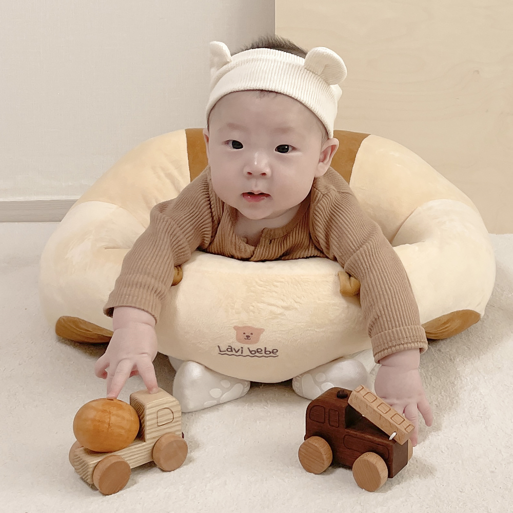 라비베베 클라우드 소프트 아기의자 쿠션 신생아 유아소파 이유식의자 앉음마 습관 - 상세 이미지 2