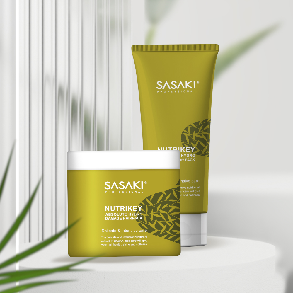 사사키 뉴트리키 데미지 단백질 세라마이드 헤어팩 150ml 극손상 물미역 미용실 - 상세 이미지 4