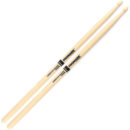 프로마크 Hickory 5A Wood Tip 드럼 스틱 TX5AW - 상품 이미지