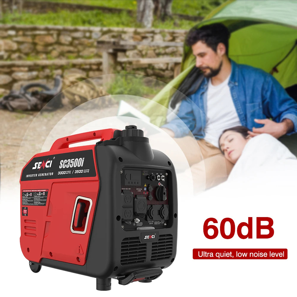 Senci Slient 인버터 발전기 oline 4.0 Kva 3000W 미니 휴대발전기 4kw