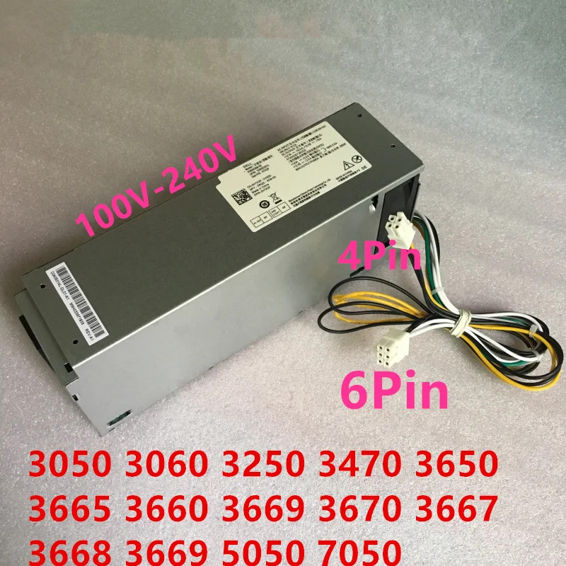 오리지널 전원공급장치 Dell 3050 3060 3470 3650 3660 180W 240W 260W 360W 500W 600W H240ES-02 L240ES-00 L180ES