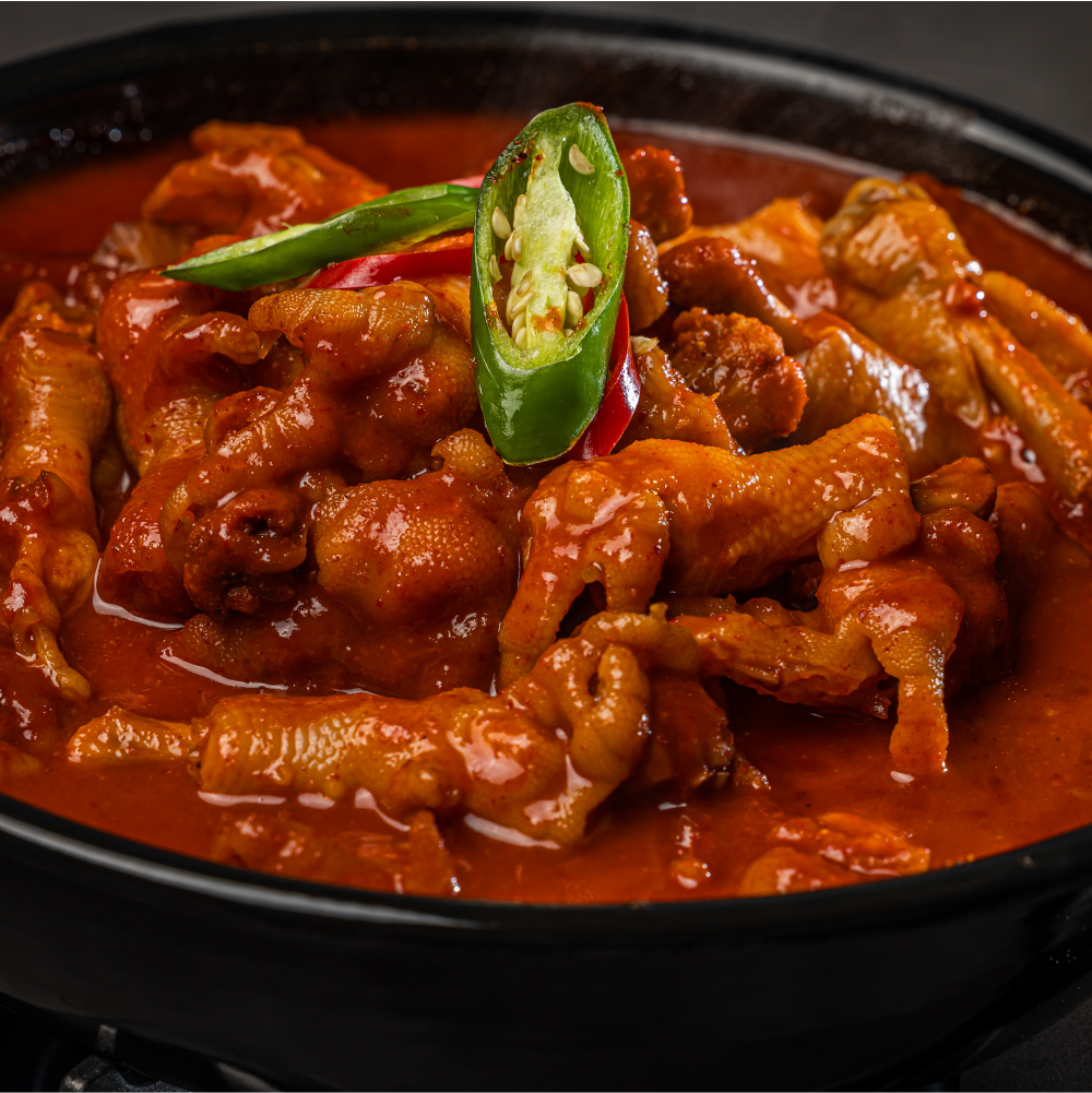 야식플렉스 매운 국물닭발 무뼈닭발 튤립닭발 캠핑음식 밀키트 술안주 1.2kg 이미지 7