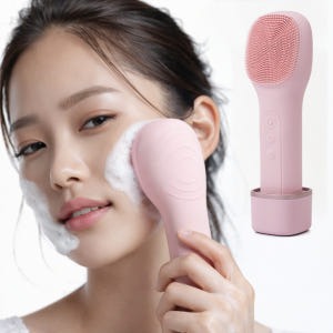 밀레스 온열 진동클렌저 딥클렌징 실리콘 브러쉬 전동세안기 개봉기 | 실사용 후기 - 상품 이미지 2