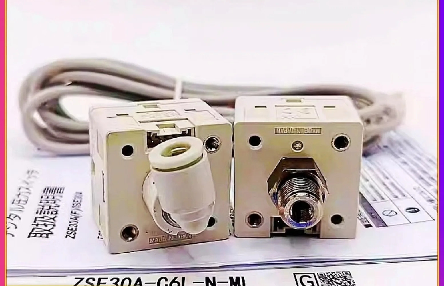 SMC 디지털 압력 스위치 ISE30AF-C4H-C6H-N-P-A-ML ZSE30A-C4L-C6L-N-M-L