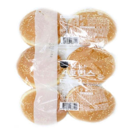 (주)삼립식품 식빵 (오티삼립)냉동 고소한 번스 6입 6봉(총 36입) 4호